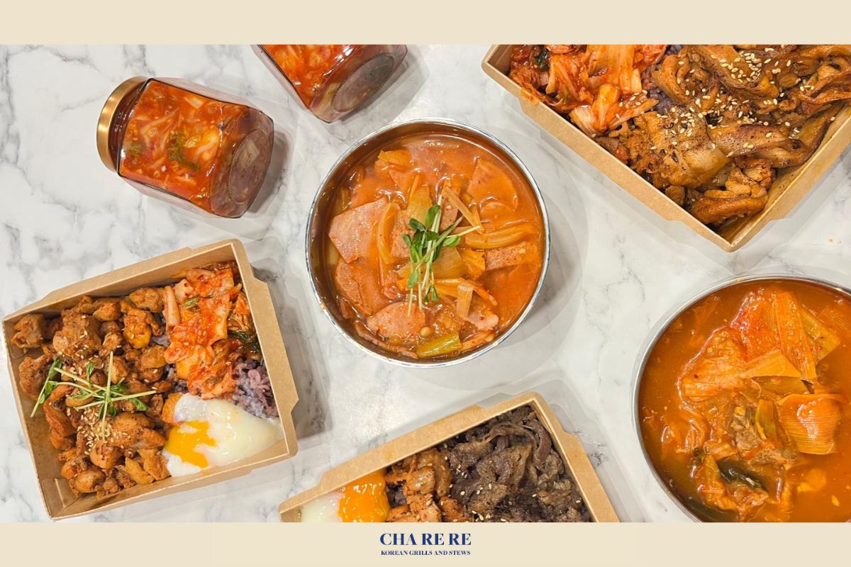 Korean food at One Raffles Place. Available for bento catering with pre-order of 1 day